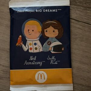 Little People, Big Dreams Neil Armstrong and Sally Ride Book